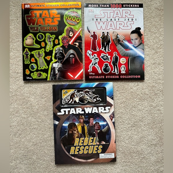 Star Wars Sticker and Magnetic Playbooks Bundle - Picture 1 of 11